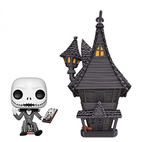 JACK SKELLINGTON ET JACK'S HOUSE / L'ETRANGE NOEL DE MR JACK / FIGURINE FUNKO POP