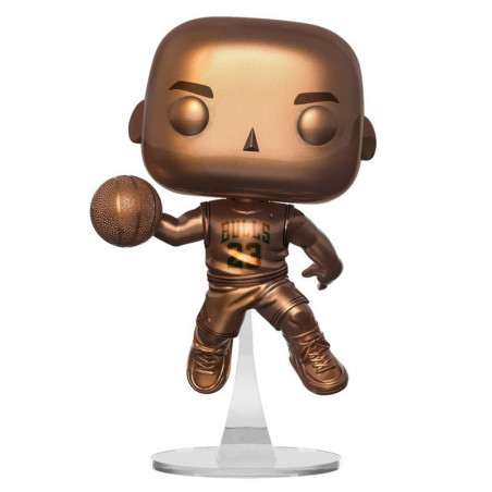 MICHAEL JORDAN BRONZE / CHICAGO BULLS / FIGURINE FUNKO POP / EXCLUSIVE SPECIAL EDITION