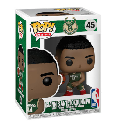 GIANNIS ANTETOKOUNMPO / MILWAUKEE BUCKS / FIGURINE FUNKO POP GIANNIS ANTETOKOUNMPO / MILWAUKEE BUCKS / FIGURINE FUNKO POP