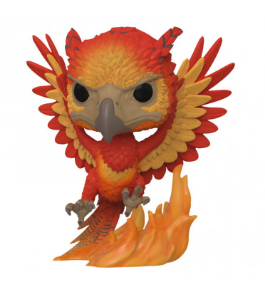 FAWKES FLOCKED / HARRY POTTER / FIGURINE FUNKO POP / EXCLUSIVE SDCC 2019