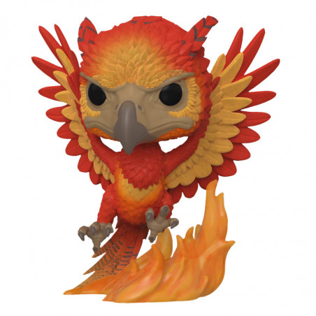 FAWKES FLOCKED / HARRY POTTER / FIGURINE FUNKO POP / EXCLUSIVE SDCC 2019