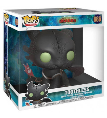 TOOTHLESS SUPER OVERSIZED / DRAGON / FIGURINE FUNKO POP / EXCLUSIVE SPECIAL EDITION