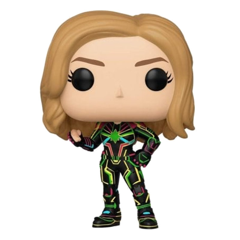 CAPTAIN MARVEL NEON SUIT / CAPTAIN MARVEL / FIGURINE FUNKO POP