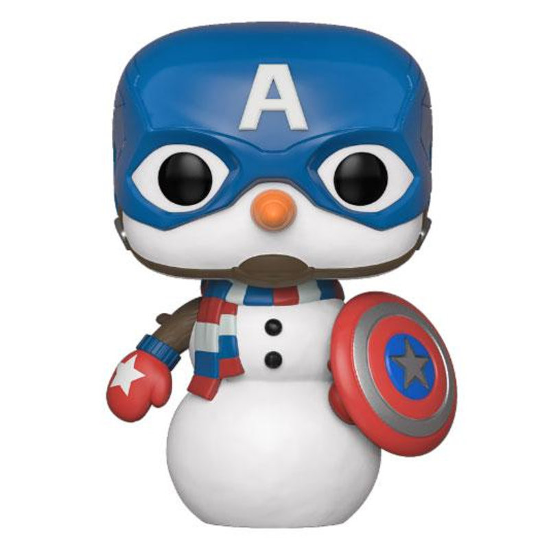 CAPTAIN SNOWMAN HOLIDAY / MARVEL / FIGURINE FUNKO POP