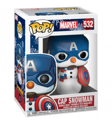 CAPTAIN SNOWMAN HOLIDAY / MARVEL / FIGURINE FUNKO POP