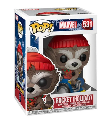 ROCKET HOLIDAY / MARVEL / FIGURINE FUNKO POP