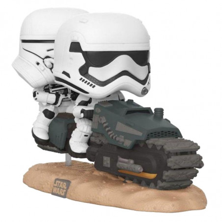 FIRST ORDER TREAD SPEEDER / STAR WARS / MOVIE MOMENTS / FIGURINE FUNKO POP