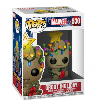 GROOT HOLIDAY / MARVEL / FIGURINE FUNKO POP