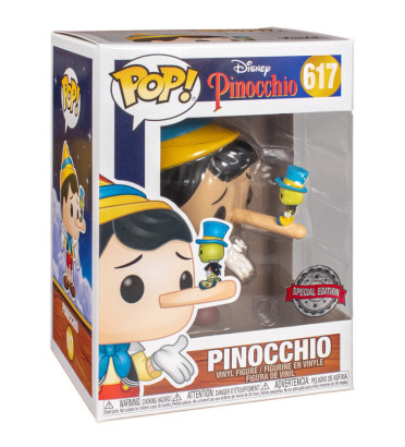 PINOCCHIO / PINOCCHIO / FIGURINE FUNKO POP / EXCLUSIVE SPECIAL EDITION PINOCCHIO / PINOCCHIO / FIGURINE FUNKO POP / EXCLUSIVE SPECIAL EDITION