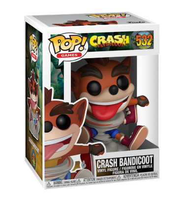CRASH BANDICOOT / CRASH BANDICOOT / FIGURINE FUNKO POP CRASH BANDICOOT / CRASH BANDICOOT / FIGURINE FUNKO POP