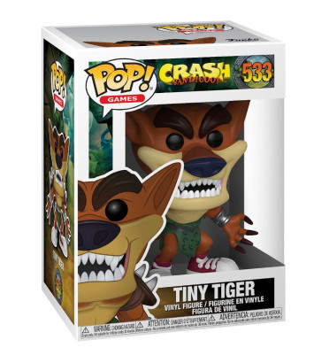 TINY TIGER / CRASH BANDICOOT / FIGURINE FUNKO POP TINY TIGER / CRASH BANDICOOT / FIGURINE FUNKO POP