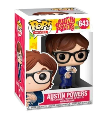 AUSTIN POWERS COSTUME BLEU / AUSTIN POWER / FIGURINE FUNKO POP AUSTIN POWERS COSTUME BLEU / AUSTIN POWER / FIGURINE FUNKO POP