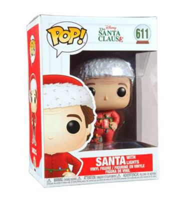 SANTA AVEC LUMIERE / SANTA CLAUSE / FIGURINE FUNKO POP SANTA AVEC LUMIERE / SANTA CLAUSE / FIGURINE FUNKO POP