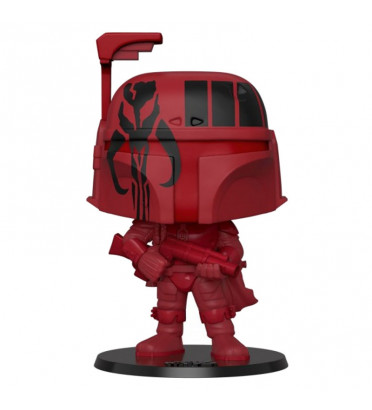 BOBA FETT ROUGE SUPER OVERSIZED / STAR WARS / FIGURINE FUNKO POP / EXCLUSIVE SPECIAL EDITION