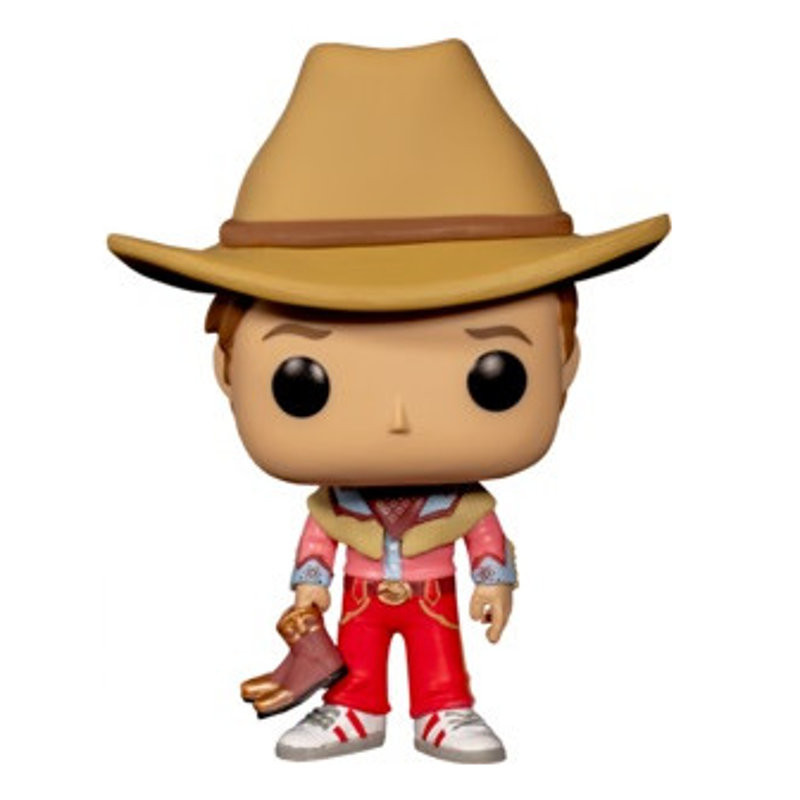 MARTY MCFLY COWBOY / RETOUR VERS LE FUTUR / FIGURINE FUNKO POP / EXCLUSIVE SPECIAL EDITION