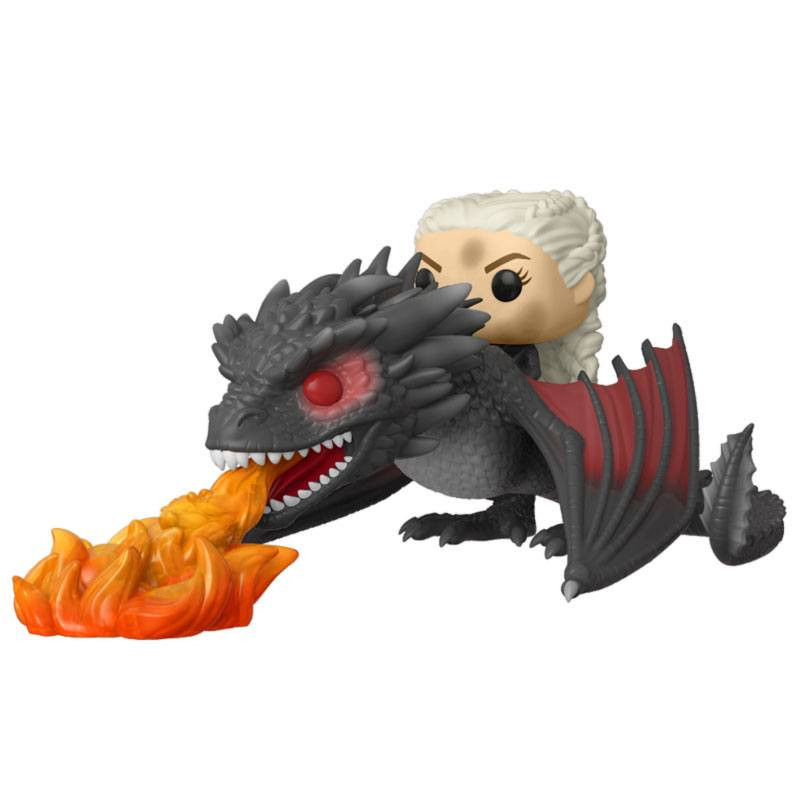 DAENERYS SUR DROGON / GAME OF THRONES / FIGURINE FUNKO POP