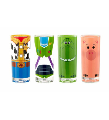 SET DE 4 VERRES TOY STORY / TOY STORY / FUNKO HOME SET DE 4 VERRES TOY STORY / TOY STORY / FUNKO HOME