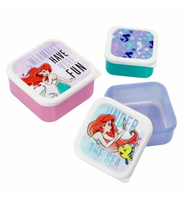 SET DE 3 BOITE DE RANGEMENT ARIEL / LA PETITE SIRENE / FUNKO HOME