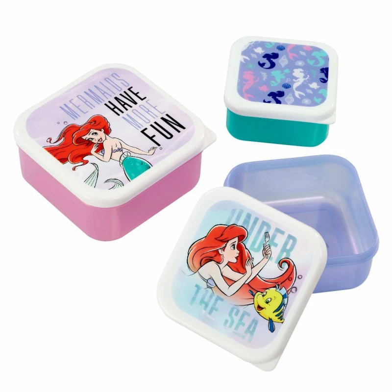 SET DE 3 BOITE DE RANGEMENT ARIEL / LA PETITE SIRENE / FUNKO HOME SET DE 3 BOITE DE RANGEMENT ARIEL / LA PETITE SIRENE / FUNKO HOME