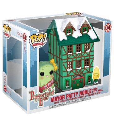 MAYOR PATTY NOBLE AVEC MAISON / PEPPERMINT LANE / FIGURINE FUNKO POP MAYOR PATTY NOBLE AVEC MAISON / PEPPERMINT LANE / FIGURINE FUNKO POP