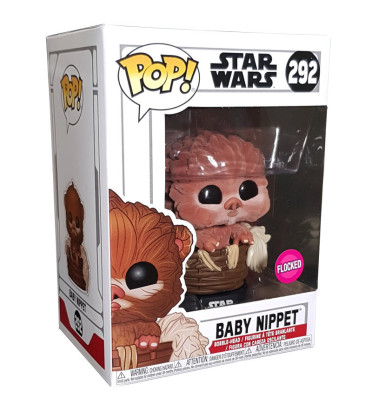 BABY NIPPET / STAR WARS / FIGURINE FUNKO POP / FLOCKED