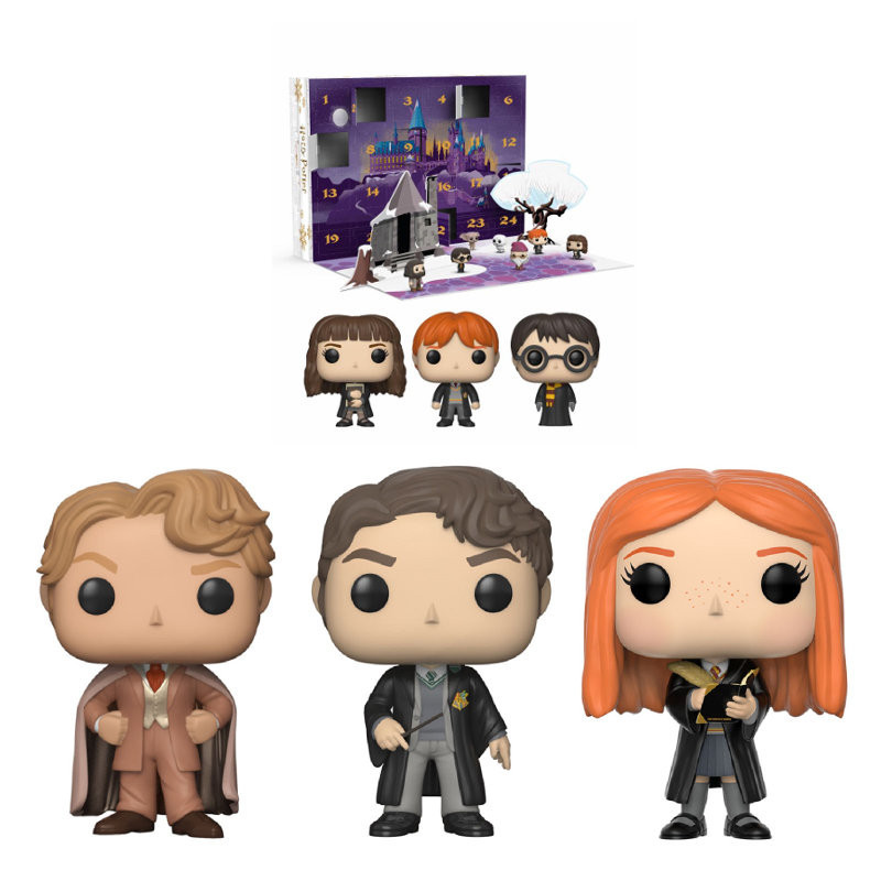 CALENDRIER DE L'AVENT AVEC TOM RIDDLE,GILDEROY,GINNY / HARRY POTTER / FIGURINE FUNKO POP