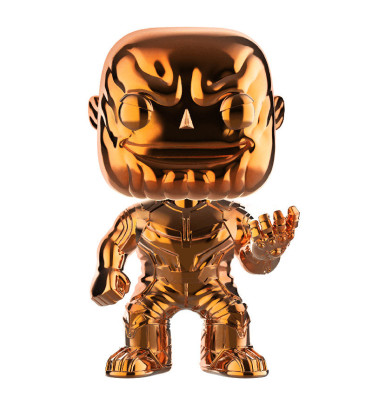 THANOS CHROME ORANGE / AVENGERS INFINITY WAR / FIGURINE FUNKO POP