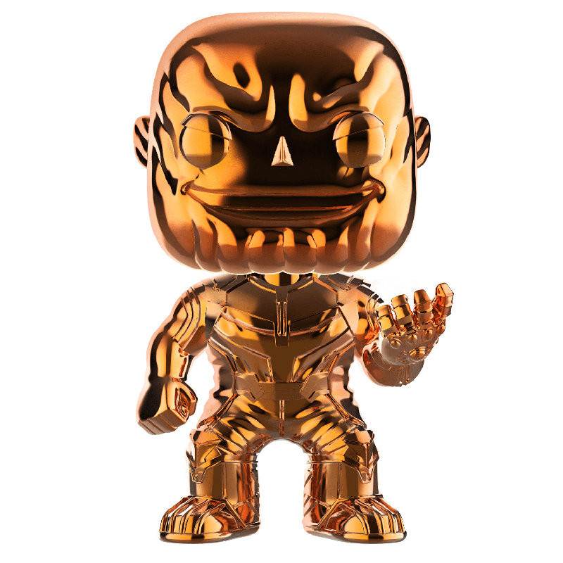 THANOS CHROME ORANGE / AVENGERS INFINITY WAR / FIGURINE FUNKO POP