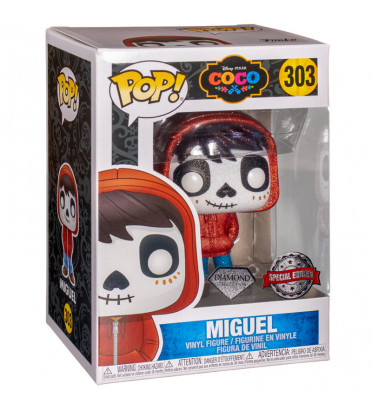 MIGUEL / COCO / FIGURINE FUNKO POP / EXCLUSIVE DIAMOND