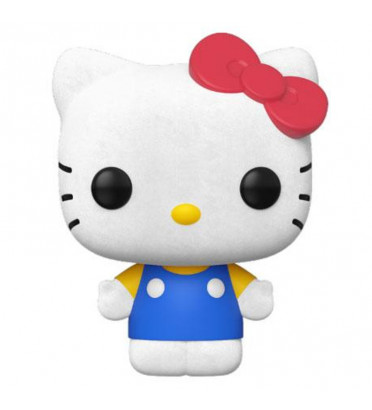 HELLO KITTY / HELLO KITTY / FIGURINE FUNKO POP / EXCLUSIVE SPECIAL EDITION / FLOCKED