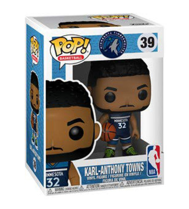 KARL ANTHONY TOWNS / TIMBERWOLVES / FIGURINE FUNKO POP KARL ANTHONY TOWNS / TIMBERWOLVES / FIGURINE FUNKO POP