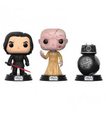 FIRST ORDER THREE PACK / STAR WARS / FIGURINE FUNKO POP