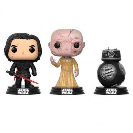 FIRST ORDER THREE PACK / STAR WARS / FIGURINE FUNKO POP