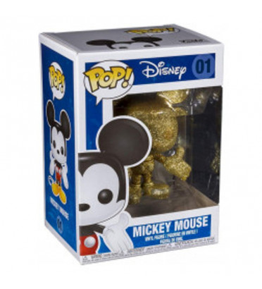 MICKEY MOUSE GLITTER OR / MICKEY MOUSE / FIGURINE FUNKO POP