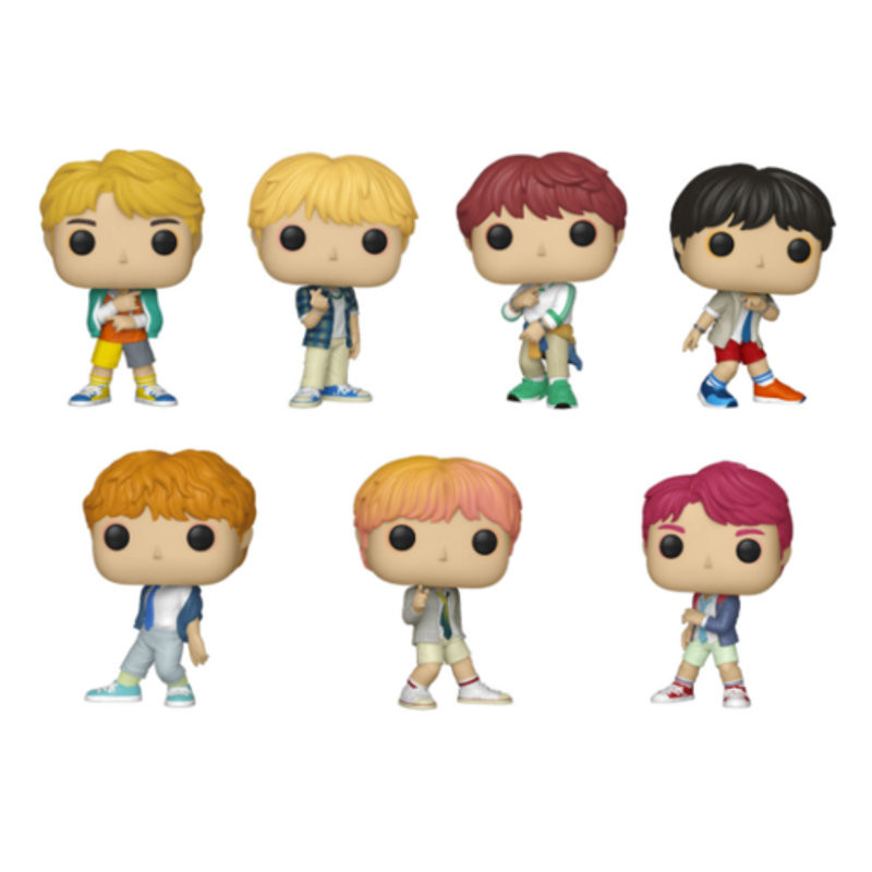 Pack De 7 Figurines / BTS / Funko Pop Rocks / Exclusive Spécial