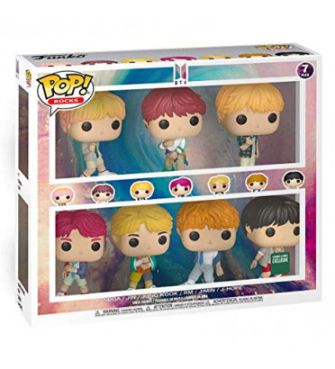 PACK DE 7 FIGURINES / BTS / FIGURINE FUNKO POP / EXCLUSIVE SPECIAL EDITION