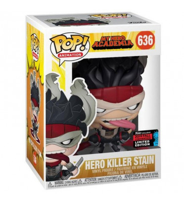 HERO KILLER STAIN / MY HERO ACADEMIA / FIGURINE FUNKO POP / EXCLUSIVE NYCC 2019