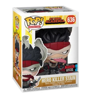 HERO KILLER STAIN / MY HERO ACADEMIA / FIGURINE FUNKO POP / EXCLUSIVE NYCC 2019 HERO KILLER STAIN / MY HERO ACADEMIA / FIGURINE FUNKO POP / EXCLUSIVE NYCC 2019