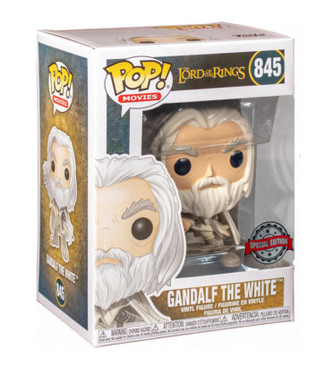 GANDALF LE BLANC / LE SEIGNEURS DES ANNEAUX / FIGURINE FUNKO POP / EXCLUSIVE SPECIAL EDITION GANDALF LE BLANC / LE SEIGNEURS DES ANNEAUX / FIGURINE FUNKO POP / EXCLUSIVE SPECIAL EDITION