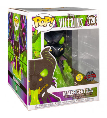 MALEFICENT AS THE DRAGON / MALEFICENT / FIGURINE FUNKO POP / EXCLUSIVE SPECIAL EDITION / GITD