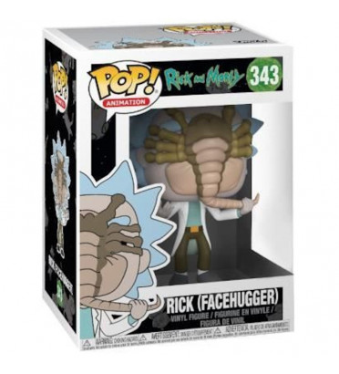 RICK FACEHUGGER / RICK ET MORTY / FIGURINE FUNKO POP