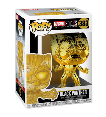 BLACK PANTHER CHROME / MARVEL STUDIOS / FIGURINE FUNKO POP BLACK PANTHER CHROME / MARVEL STUDIOS / FIGURINE FUNKO POP