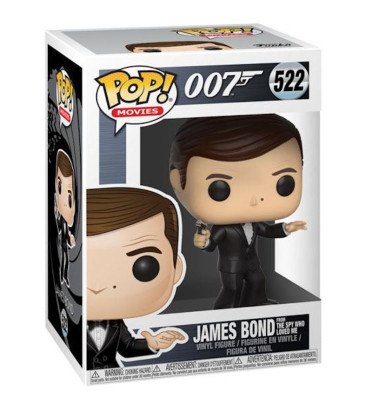 JAMES BOND FROM THE SPY WHO LOVED ME / JAMES BOND / FIGURINE FUNKO POP JAMES BOND FROM THE SPY WHO LOVED ME / JAMES BOND / FIGURINE FUNKO POP