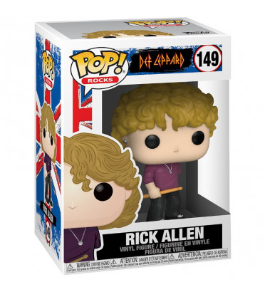 RICK ALLEN / DEF LEPPARD / FIGURINE FUNKO POP