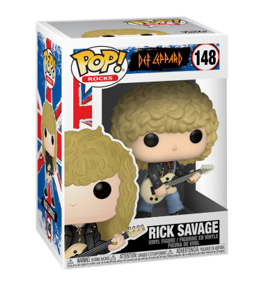 RICK SAVAGE / DEF LEPPARD / FIGURINE FUNKO POP RICK SAVAGE / DEF LEPPARD / FIGURINE FUNKO POP