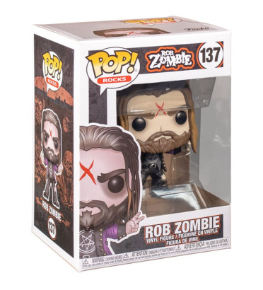 ROB ZOMBIE / ROB ZOMBIE / FIGURINE FUNKO POP ROB ZOMBIE / ROB ZOMBIE / FIGURINE FUNKO POP