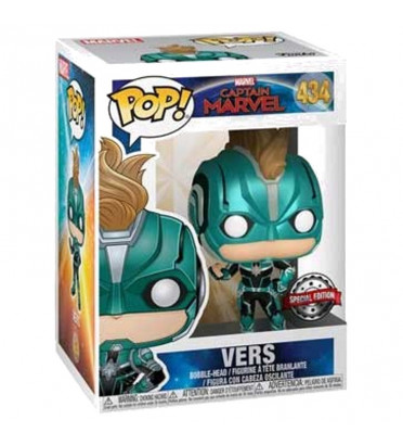 VERS / CAPTAIN MARVEL / FIGURINE FUNKO POP / EXCLUSIVE SPECIAL EDITION