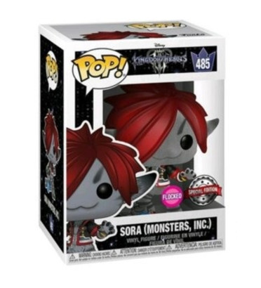SORA MONSTER INC / KINGDOM HEARTS / FIGURINE FUNKO POP / EXCLUSIVE SPECIAL EDITION / FLOCKED SORA MONSTER INC / KINGDOM HEARTS / FIGURINE FUNKO POP / EXCLUSIVE SPECIAL EDITION / FLOCKED