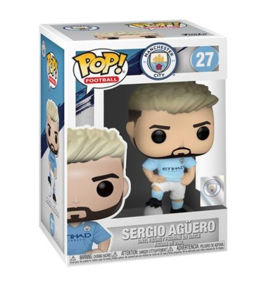 SERGIO AGUERO / MANCHESTER CITY / FIGURINE FUNKO POP
