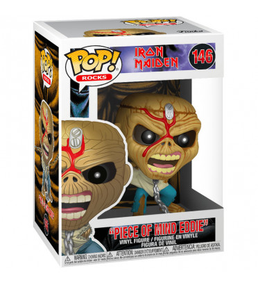 EDDIE PIECE OF MIND / IRON MAIDEN / FIGURINE FUNKO POP